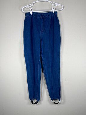 Vintage Kayo of California Stirrup Denim Jeans Women's 8 High Rise Blue USA VTG
